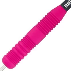 Unicorn Core Plus Pink Rubberised 22g Steel Tip Darts -Sports Equipment Store 101CORPNK 2 1