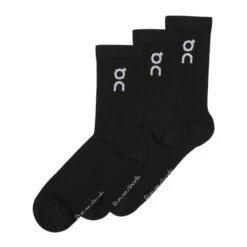ON Logo Socks 3 Pack Black
