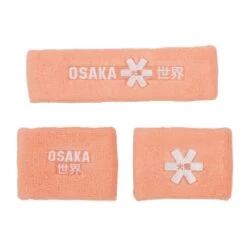Osaka Sweatband Set 2.0 Peach Pink