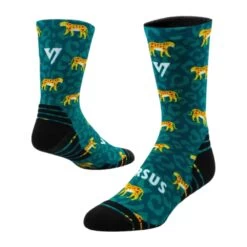 Versus Leopard Active Crew Socks -Sports Equipment Store ACRLEOPVER 3