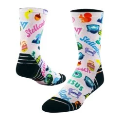 Versus Stellenbosch Stickers Active Crew Socks -Sports Equipment Store ACRSTELST 3