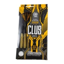 Harrows Club Brass 28gK Steeltip Darts -Sports Equipment Store BD10128 3