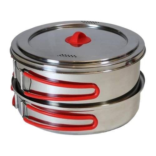 Coghlans Coghlan’s Stainless Steel Cook Set 4 Coghlans Coghlan’s Stainless Steel Cook Set - Image 2