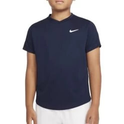 Nike NikeCourt Dri-FIT Victory Older Boys’ Short Sleeve Tennis Top
