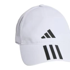 Adidas 3-Stripes Aeroready Running Training Baseball Caps – White -Sports Equipment Store HT2043 3