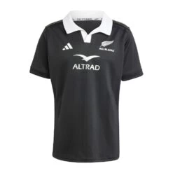 Adidas All Blacks Aeroready Men’s Rugby Short Sleeve Jersey -Sports Equipment Store IX3112 3