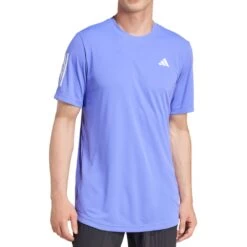 Adidas Club 3-Stripes Men’s Tennis Tee
