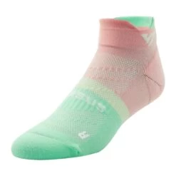 Versus Pink Blossom Running Ankle Socks