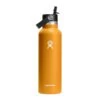 Hydro Flask Standard Mouth With Flex Straw Cap 21 Oz / 621 Ml Fossil