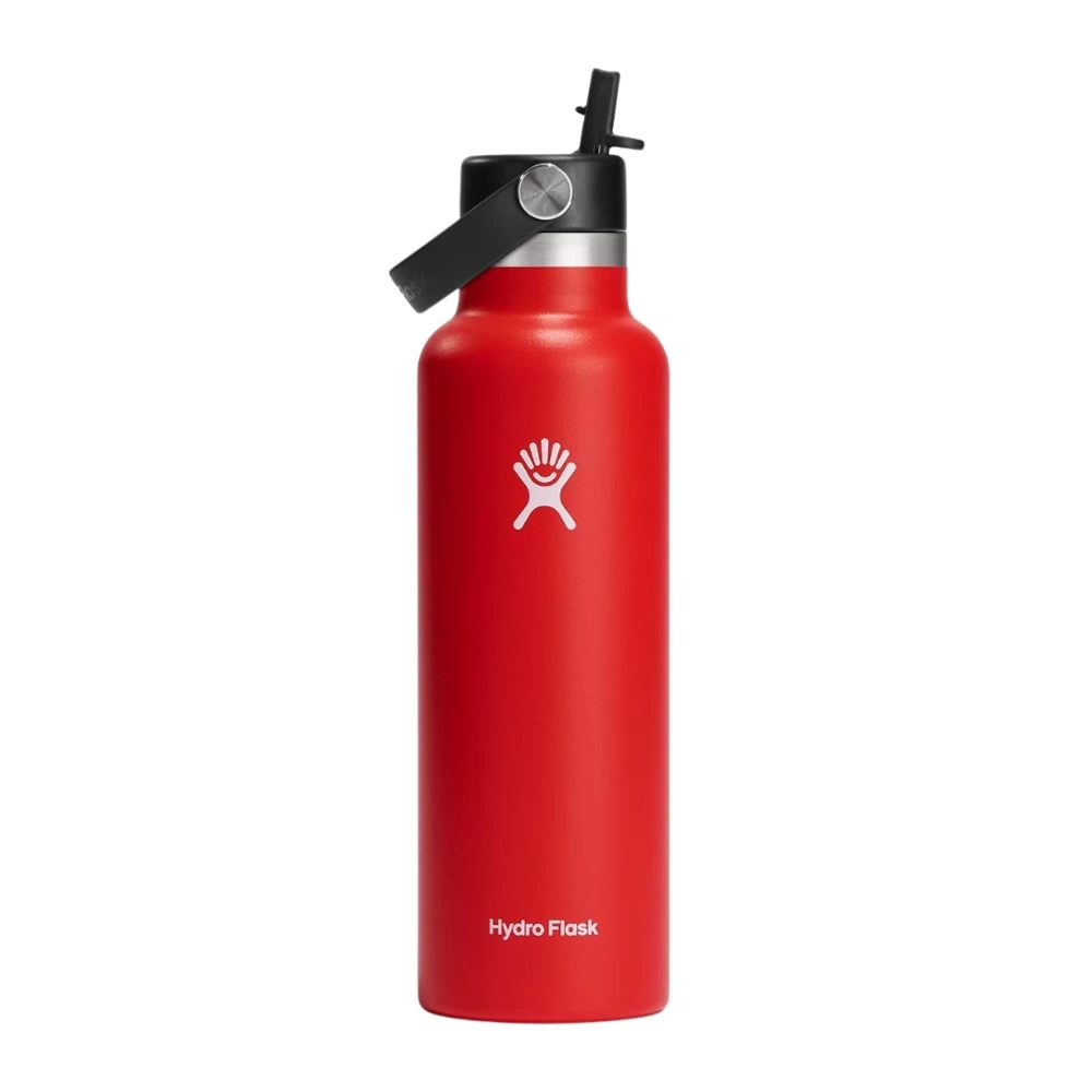 Hydro Flask Standard Mouth With Flex Straw Cap 21 Oz / 621 Ml Goji 3 Hydro Flask Standard Mouth With Flex Straw Cap 21 Oz / 621 Ml Goji