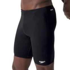 Speedo Essential Endurance Plus Men’s Jammer Black -Sports Equipment Store SPS002BLK 3