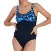 Speedo ContourLustre Printed Shaping Ladies Swimsuit