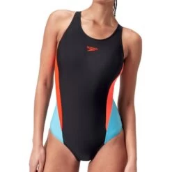 Speedo Colourblock 2.0 Women’s Swimsuit Black
