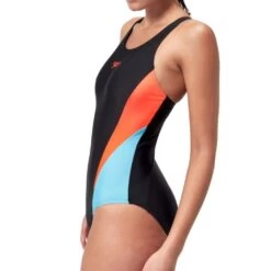 Speedo Colourblock 2.0 Women’s Swimsuit Black -Sports Equipment Store SPS215 3