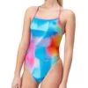Speedo Allover Digital Women’s Vback Swimsuit Pink 2 Speedo Allover Digital Women’s Vback Swimsuit Pink -Sports Equipment Store SPS218 1