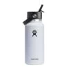 Hydro Flask Wide Mouth With Flex Straw Cap 32 Oz / 946 Ml White