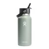 Hydro Flask Wide Mouth With Flex Straw Cap 32 Oz / 946 Ml Agave -Sports Equipment Store W32BFS374 1